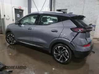2022 Chevrolet Bolt EUV Premier with VIN 1G1FZ6S01N4107213, listed as a Copart auction lot 43612053 with 19,271 mi miles and . Bid and sale history available at DreamBid. Image 2.