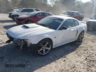 2002 Ford Mustang GT Deluxe с VIN 1FAFP42X02F156374, выставлен на аукционе Copart как лот 85923395 с пробегом 146 618 миль миль и Списание • Salvage title. История ставок и продаж доступна на DreamBid. Изображение 1.