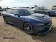 2017 Dodge Charger R/T Scat Pack with VIN 2C3CDXGJ4HH614229, listed as a Copart auction lot 80296535 with 77,326 mi miles and Salvage title. Bid and sale history available at DreamBid. Image 4.