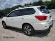 2017 Nissan Pathfinder Platinum with VIN 5N1DR2MM1HC904574, listed as a Copart auction lot 65222125 with 100,208 mi miles and Salvage title. Bid and sale history available at DreamBid. Image 2.