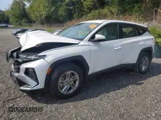 2025 Hyundai Tucson с VIN 3KMJACDE8SE003485, выставлен на аукционе Copart как лот 70119705 с пробегом 10 049 миль миль и Списание • Salvage title. История ставок и продаж доступна на DreamBid. Изображение 1.