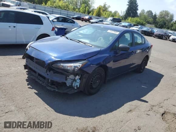 2018 Subaru Impreza with VIN 4S3GKAA6XJ3609209, listed as a Copart auction lot 71072945 with 114,170 mi miles and Salvage title. Bid and sale history available at DreamBid. Image 1.