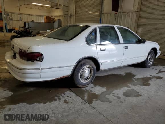 1996 Chevrolet Caprice 1SA Special Value с VIN 1G1BL52W7TR102502, выставлен на аукционе Copart как лот 53508415 с пробегом Не указан миль и Чистый • Clean title. История ставок и продаж доступна на DreamBid. Изображение 3.