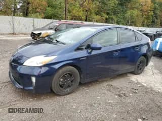 2012 Toyota Prius One with VIN JTDKN3DU6C1574688, listed as a Copart auction lot 85486665 with 125,908 mi miles and Salvage title. Bid and sale history available at DreamBid. Image 1.