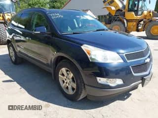 2012 Chevrolet Traverse 2LT with VIN 1GNKVJED5CJ353562, listed as a IAAI auction lot 42610005 with 185,201 mi miles and . Bid and sale history available at DreamBid. Image 1.