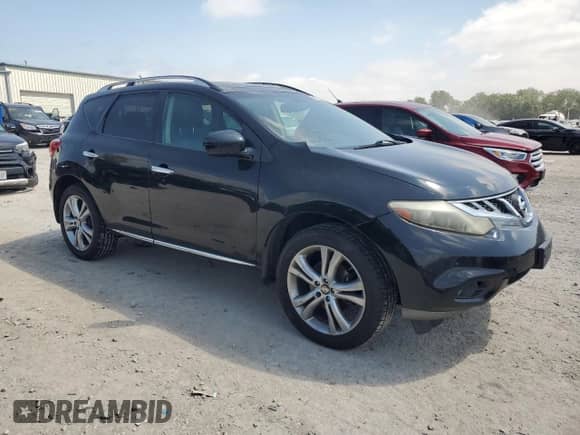 2011 Nissan Murano LE with VIN JN8AZ1MWXBW172104, listed as a Copart auction lot 71709345 with 208,483 mi miles and Salvage title. Bid and sale history available at DreamBid. Image 4.