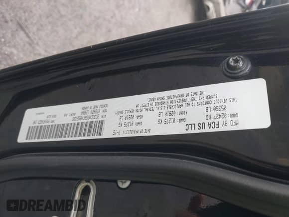 2015 Chrysler 300 S с VIN 2C3CCAGG6FH892339, выставлен на аукционе IAAI как лот 42438322 с пробегом 130 580 миль миль и . История ставок и продаж доступна на DreamBid. Изображение 9.