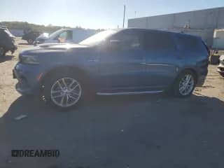 2023 Dodge Durango R/T Plus z VIN 1C4SDJCT7PC694350, wystawiony jako Copart lot #85538565 z przebiegiem 15 001 mil mil oraz Szkoda całkowita • Salvage title. Historia ofert i sprzedaży dostępna na DreamBid. Obrazek 1.