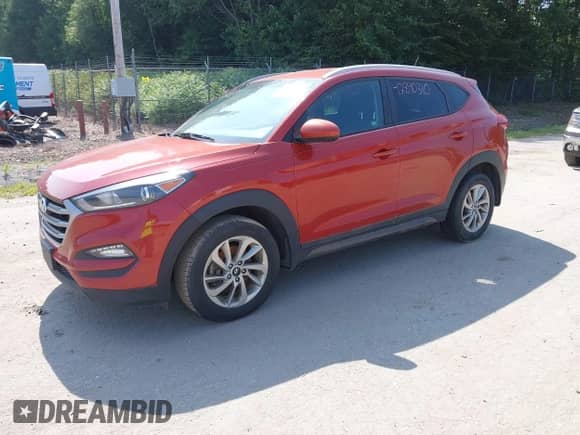 2016 Hyundai Tucson SE z VIN KM8J3CA43GU206586, wystawiony jako IAAI lot #42890310 z przebiegiem 172 608 mil mil oraz . Historia ofert i sprzedaży dostępna na DreamBid. Obrazek 17.