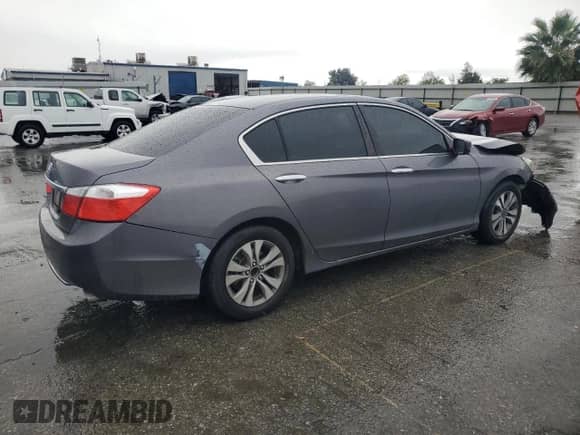 2014 Honda Accord LX с VIN 1HGCR2F34EA213262, выставлен на аукционе Copart как лот 82431345 с пробегом 148 411 миль миль и Списание • Salvage title. История ставок и продаж доступна на DreamBid. Изображение 3.
