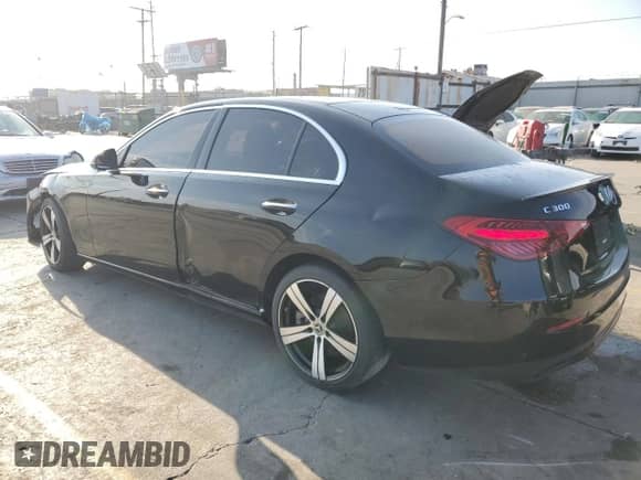 2023 Mercedes-Benz C 300 z VIN W1KAF4GB1PR148266, wystawiony jako Copart lot #81132015 z przebiegiem 25 836 mil mil oraz Czysty tytuł • Clean title. Historia ofert i sprzedaży dostępna na DreamBid. Obrazek 2.