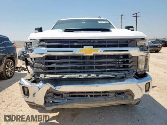 2025 Chevrolet Silverado 2500HD LT with VIN 1GC1KNEY0SF230762, listed as a Copart auction lot 68710535 with Not provided miles and Salvage title. Bid and sale history available at DreamBid. Image 5.