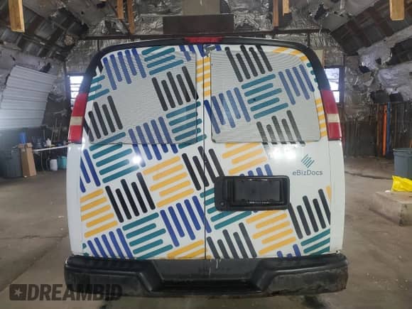 2011 Chevrolet Express Cargo with VIN 1GCSGAFX8B1103789, listed as a Copart auction lot 60074875 with 103,569 mi miles and Clean title. Bid and sale history available at DreamBid. Image 6.