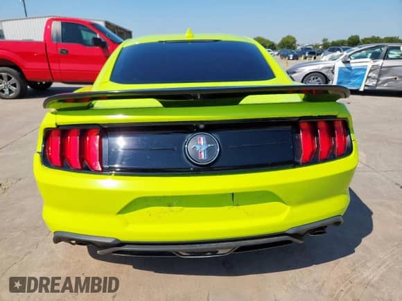 2018 Ford Mustang EcoBoost с VIN 1FA6P8TH7J5122385, выставлен на аукционе Copart как лот 80336145 с пробегом 51 724 миль миль и Списание • Salvage title. История ставок и продаж доступна на DreamBid. Изображение 6.