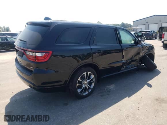 2020 Dodge Durango GT Plus with VIN 1C4RDJDGXLC166733, listed as a Copart auction lot 71648475 with 69,673 mi miles and Salvage title. Bid and sale history available at DreamBid. Image 3.