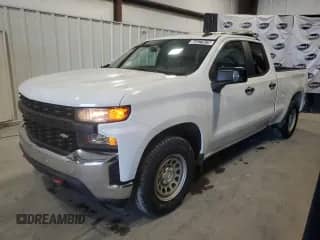 2020 Chevrolet Silverado 1500 Work Truck with VIN 1GCRWAEHXLZ167833, listed as a Copart auction lot 84577675 with 86,611 mi miles and Clean title. Bid and sale history available at DreamBid. Image 1.