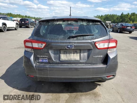 2018 Subaru Impreza with VIN 4S3GTAA68J3739681, listed as a Copart auction lot 80309195 with 105,041 mi miles and Salvage title. Bid and sale history available at DreamBid. Image 6.