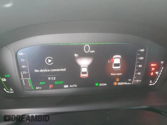 2025 Honda Accord EX-L z VIN 1HGCY2F66SA071683, wystawiony jako Copart lot #82181215 z przebiegiem 2 910 mil mil oraz Szkoda całkowita • Salvage title. Historia ofert i sprzedaży dostępna na DreamBid. Obrazek 9.