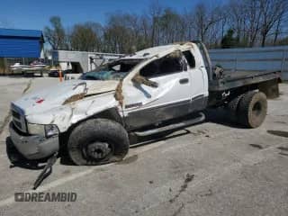 2001 Dodge 3500 with VIN 1B7MF33651J202734, listed as a Copart auction lot 52946875 with Not provided miles and Salvage title. Bid and sale history available at DreamBid. Image 1.