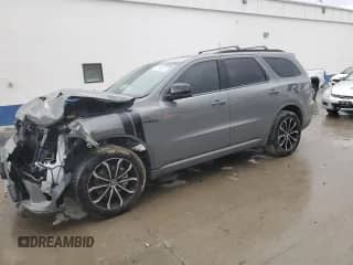 2023 Dodge Durango R/T Premium with VIN 1C4SDJCT4PC554398, listed as a Copart auction lot 42648125 with 19,601 mi miles and Salvage title. Bid and sale history available at DreamBid. Image 1.