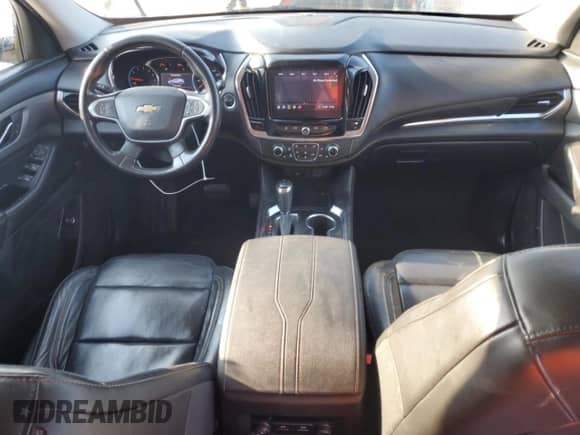 2020 Chevrolet Traverse LT with VIN 1GNERHKW0LJ220580, listed as a Copart auction lot 70767845 with 124,630 mi miles and Salvage title. Bid and sale history available at DreamBid. Image 8.