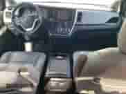 2017 Toyota Sienna XLE with VIN 5TDDZ3DC4HS155169, listed as a Copart auction lot 80694735 with 184,954 mi miles and Salvage title. Bid and sale history available at DreamBid. Image 8.