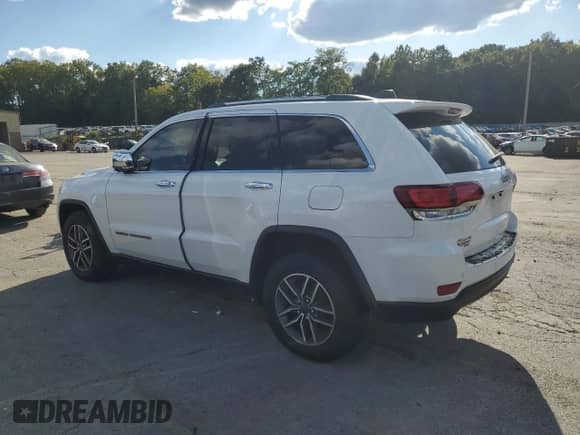 2020 Jeep Grand Cherokee Limited с VIN 1C4RJFBG4LC332088, выставлен на аукционе Copart как лот 71025815 с пробегом 42 860 миль миль и Списание • Salvage title. История ставок и продаж доступна на DreamBid. Изображение 2.