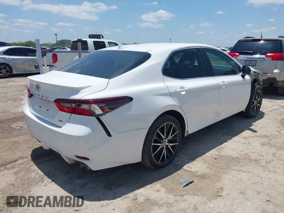 2023 Toyota Camry SE с VIN 4T1G11AK2PU774203, выставлен на аукционе IAAI как лот 42345387 с пробегом 21 735 миль миль и . История ставок и продаж доступна на DreamBid. Изображение 4.