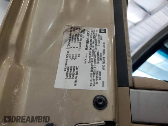 2006 Chevrolet Equinox LS с VIN 2CNDL13FX66044792, выставлен на аукционе Copart как лот 69288884 с пробегом Не указан миль и Списание • Salvage title. История ставок и продаж доступна на DreamBid. Изображение 13.