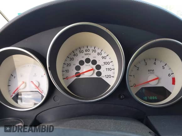 2008 Dodge Caliber R/T with VIN 1B3HB78K78D656889, listed as a IAAI auction lot 42231395 with 107,886 mi miles and . Bid and sale history available at DreamBid. Image 7.