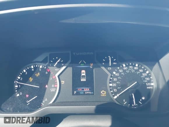 2024 Toyota Tundra SR5 with VIN 5TFLA5EC1RX022765, listed as a IAAI auction lot 41421939 with 30,946 mi miles and . Bid and sale history available at DreamBid. Image 7.