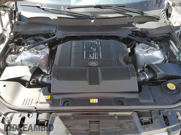 2017 Land Rover Range Rover Sport HSE with VIN SALWR2FVXHA172839, listed as a Copart auction lot 80012744 with 49,696 mi miles and Salvage title. Bid and sale history available at DreamBid. Image 14.