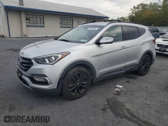 2018 Hyundai Santa Fe 2.0T с VIN 5XYZUDLA7JG505746, выставлен на аукционе Copart как лот 80846035 с пробегом 163 734 миль миль и Чистый • Clean title. История ставок и продаж доступна на DreamBid. Изображение 1.