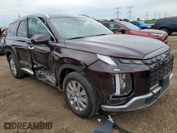 2024 Hyundai Palisade SEL с VIN KM8R24GE5RU796126, выставлен на аукционе Copart как лот 61814615 с пробегом 33 013 миль миль и Списание • Salvage title. История ставок и продаж доступна на DreamBid. Изображение 4.