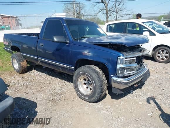 1996 Chevrolet Silverado 1500 with VIN 1GCEK14W6TZ206198, listed as a IAAI auction lot 41917711 with 197,085 mi miles and . Bid and sale history available at DreamBid. Image 1.