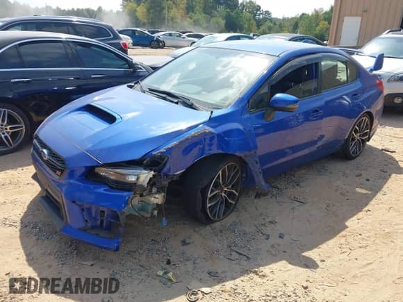 2020 Subaru WRX STI with VIN JF1VA2E63L9828089, listed as a IAAI auction lot 43259989 with 106,526 mi miles and . Bid and sale history available at DreamBid. Image 16.
