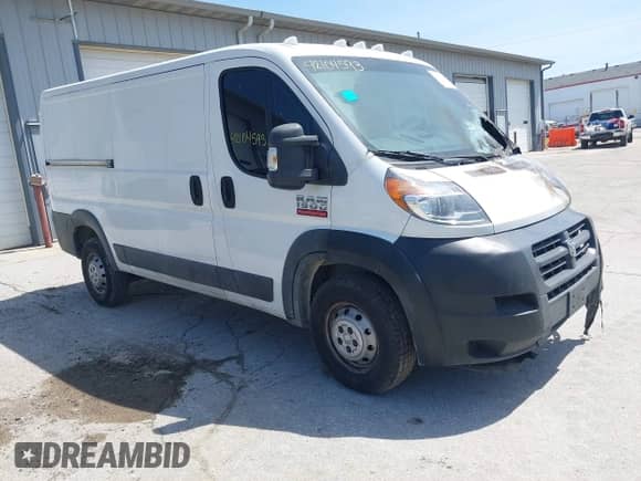 2015 Ram ProMaster Cargo с VIN 3C6TRVAGXFE507734, выставлен на аукционе IAAI как лот 42104593 с пробегом 174 035 миль миль и . История ставок и продаж доступна на DreamBid. Изображение 1.