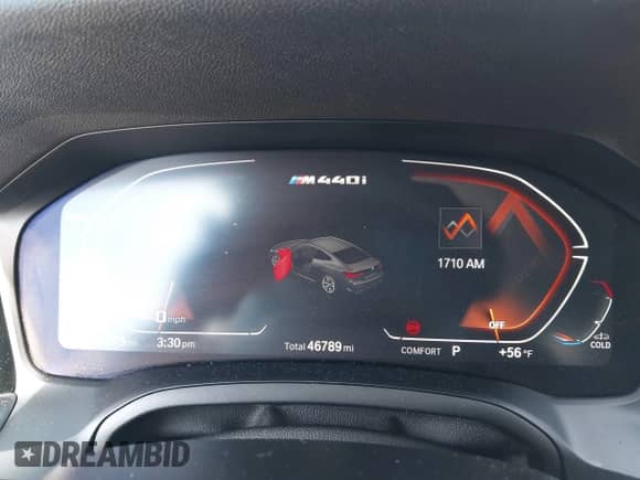 2021 BMW 4 Series M440i xDrive с VIN WBA13AR04MCF74495, выставлен на аукционе IAAI как лот 41782539 с пробегом 46 789 миль миль и . История ставок и продаж доступна на DreamBid. Изображение 7.