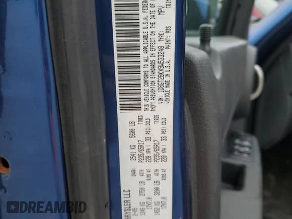 2009 Dodge Nitro SE с VIN 1D8GT28KX9W533248, выставлен на аукционе Copart как лот 70500994 с пробегом 124 091 миль миль и Списание • Salvage title. История ставок и продаж доступна на DreamBid. Изображение 13.