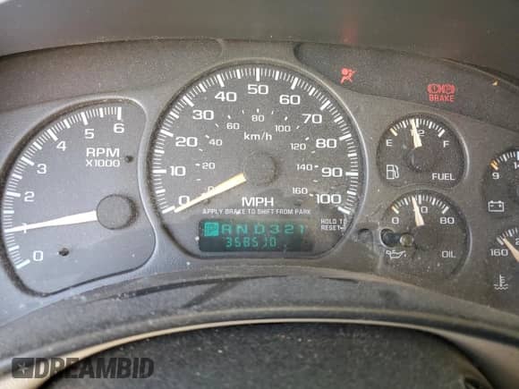 2002 Chevrolet Silverado 1500HD LS с VIN 1GCGK13U02F197071, выставлен на аукционе Copart как лот 50090545 с пробегом 358 510 миль миль и Списание • Salvage title. История ставок и продаж доступна на DreamBid. Изображение 9.