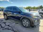 2024 Hyundai Tucson Blue with VIN KM8JBCD10RU195683, listed as a Copart auction lot 84787125 with 12,934 mi miles and Salvage title. Bid and sale history available at DreamBid. Image 4.