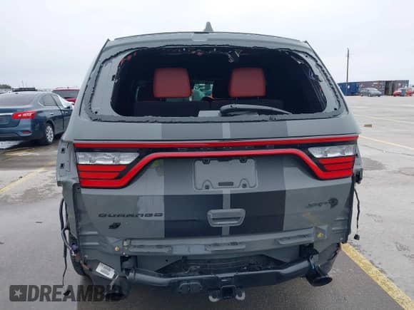 2021 Dodge Durango SRT Hellcat with VIN 1C4SDJH92MC605759, listed as a IAAI auction lot 41639174 with 4,800 mi miles and . Bid and sale history available at DreamBid. Image 17.