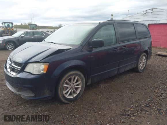 2014 Dodge Grand Caravan SXT with VIN 2C4RDGCG3ER305535, listed as a IAAI auction lot 43416675 with 154,602 mi miles and . Bid and sale history available at DreamBid. Image 2.