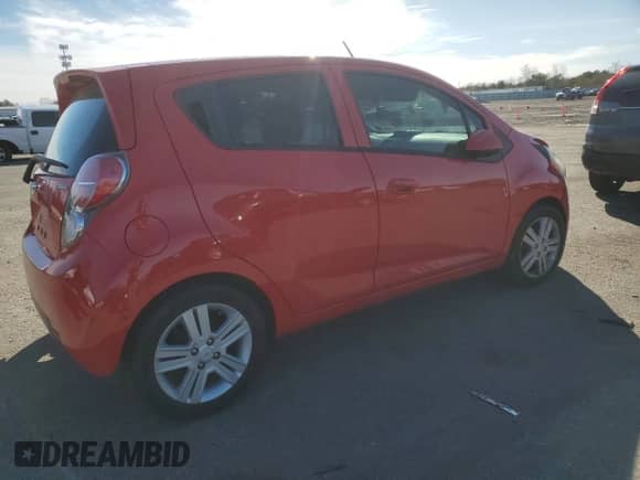 2014 Chevrolet Spark LT with VIN KL8CD6S91EC527737, listed as a Copart auction lot 45956045 with 108,649 mi miles and Salvage title. Bid and sale history available at DreamBid. Image 3.