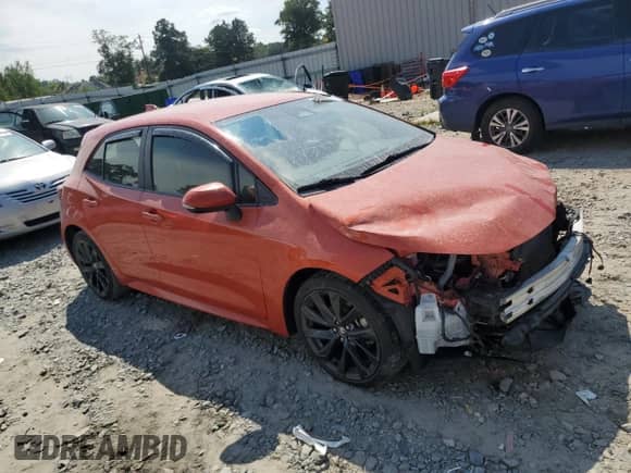 2024 Toyota Corolla XSE z VIN JTNC4MBE9R3218690, wystawiony jako Copart lot #71661625 z przebiegiem 48 096 mil mil oraz Szkoda całkowita • Salvage title. Historia ofert i sprzedaży dostępna na DreamBid. Obrazek 4.