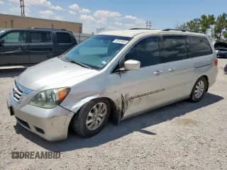 2009 Honda Odyssey EX z VIN 5FNRL38459B015812, wystawiony jako Copart lot #63692065 z przebiegiem 164 397 mil mil oraz Szkoda całkowita • Salvage title. Historia ofert i sprzedaży dostępna na DreamBid. Obrazek 1.