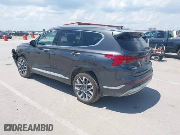 2022 Hyundai Santa Fe Calligraphy с VIN 5NMS5DAL0NH390499, выставлен на аукционе IAAI как лот 42538396 с пробегом 63 543 миль миль и . История ставок и продаж доступна на DreamBid. Изображение 3.