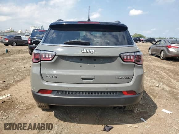 2022 Jeep Compass Limited с VIN 3C4NJDCB9NT102222, выставлен на аукционе Copart как лот 70653955 с пробегом 28 241 миль миль и Списание • Salvage title. История ставок и продаж доступна на DreamBid. Изображение 6.