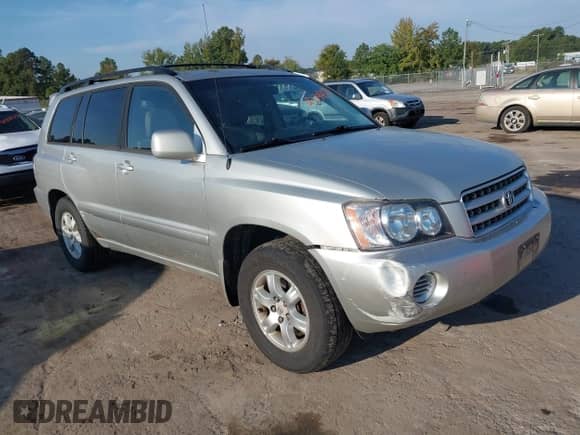 2003 Toyota Highlander с VIN JTEGF21A230117191, выставлен на аукционе IAAI как лот 43294343 с пробегом 301 224 миль миль и . История ставок и продаж доступна на DreamBid. Изображение 1.