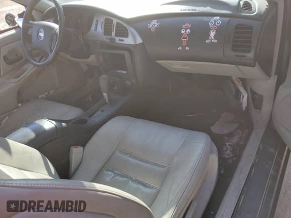 2006 Chevrolet Monte Carlo LTZ with VIN 2G1WN161269215999, listed as a Copart auction lot 46342905 with 137,626 mi miles and Salvage title. Bid and sale history available at DreamBid. Image 8.